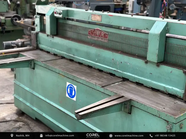 Used RUSHWORTH 6’6″ x 1/8″ SHEERING MACHINE — photo 3