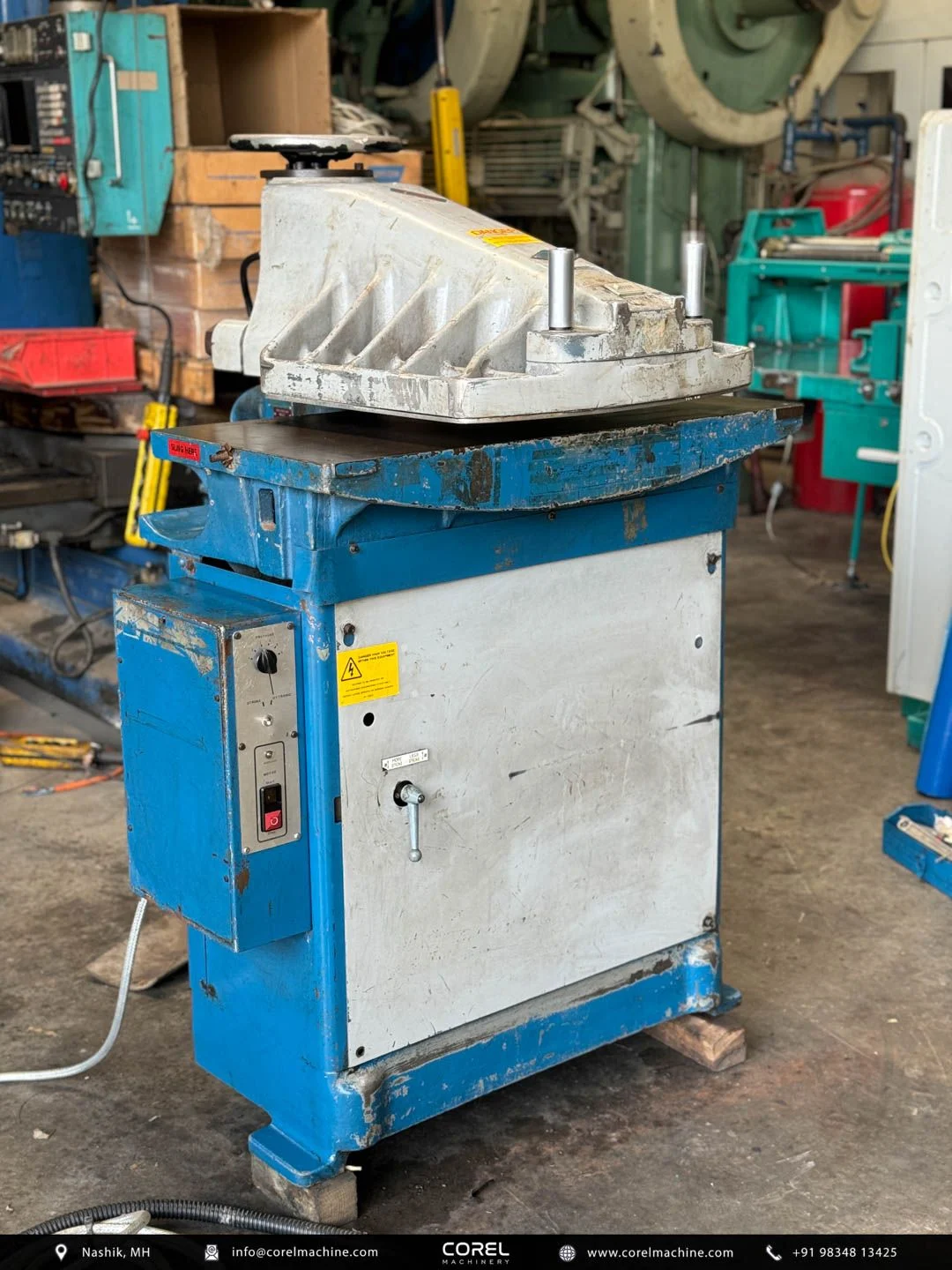 SAMCO HYDRAULIC CLICKER PRESS