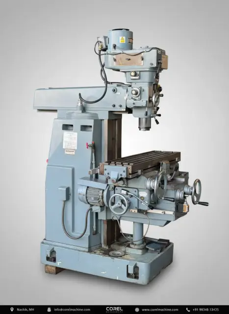 Used SHIZUOKA (JAPAN) VHR-A VERTICAL TURRET MILL — photo 1