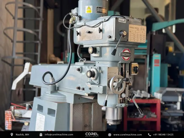 Used SHIZUOKA (JAPAN) VHR-A VERTICAL TURRET MILL — photo 2
