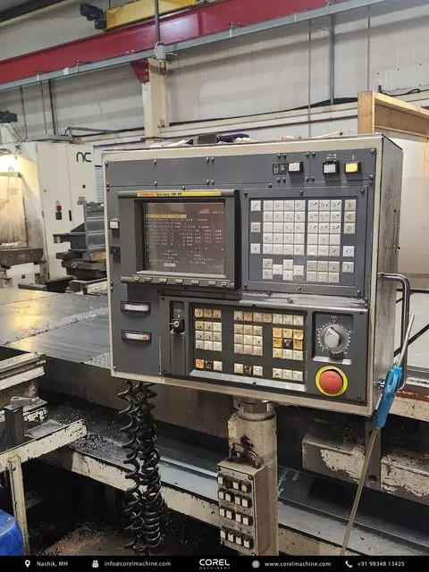 Used SNK RB-2NM Vertical Machining Centers (VMC) Double Column for sale - side profile and guideways