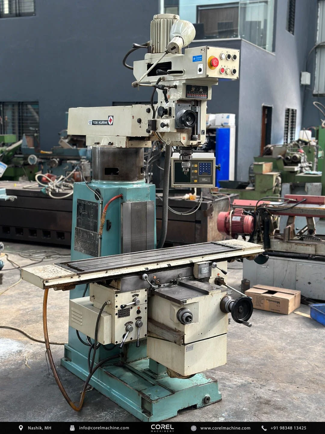 TOS FNK 25 MILLING MACHINE