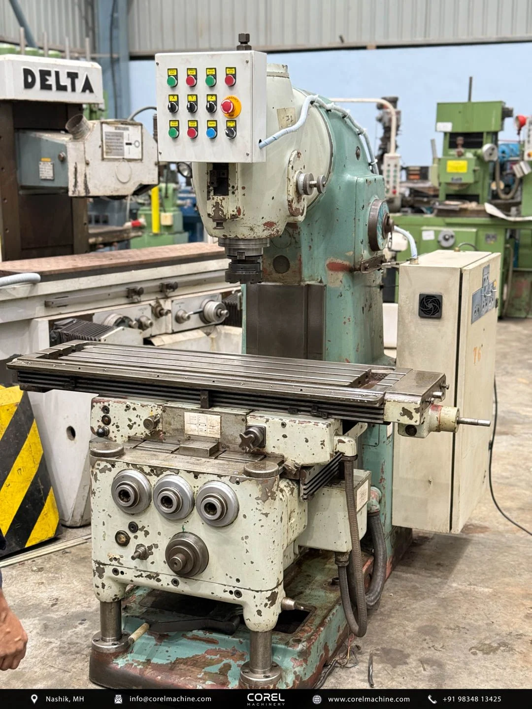 TOS VERTICAL MILLING MACHINE