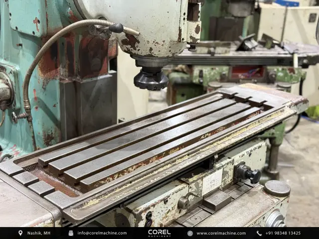 Used TOS VERTICAL MILLING MACHINE — photo 3