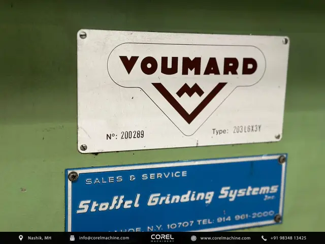 Used VOUMARD 203 L6 ID INTERNAL GRINDER — photo 3