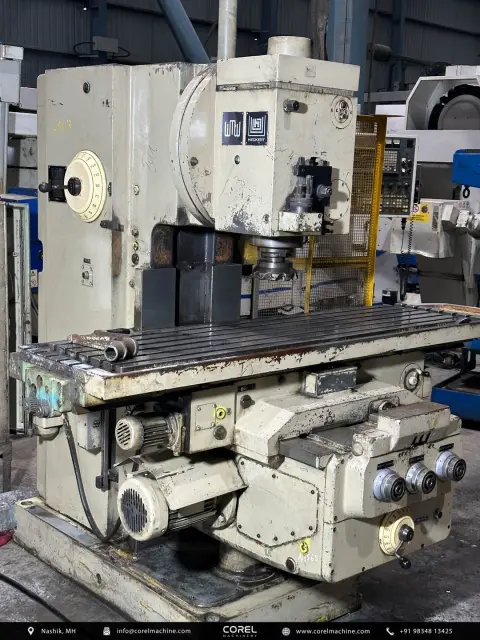 Used WMW HECKERT FSS 400 VI/2 VERTICAL MILLING MACHINE — photo 1