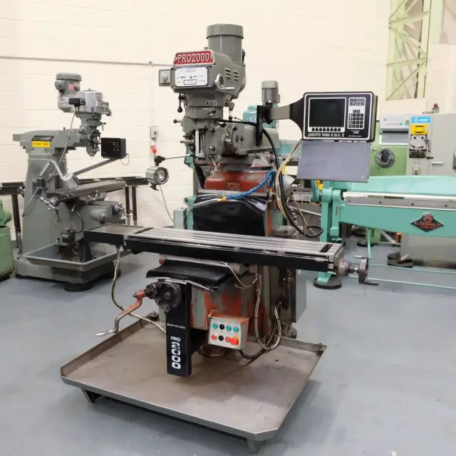 Used XYZ KRV PRO 2000 TURRET MILL — photo 1
