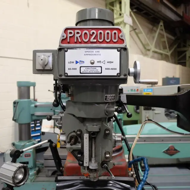 Used XYZ KRV PRO 2000 TURRET MILL — photo 10