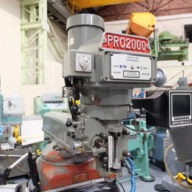 Used XYZ KRV PRO 2000 TURRET MILL — photo 2