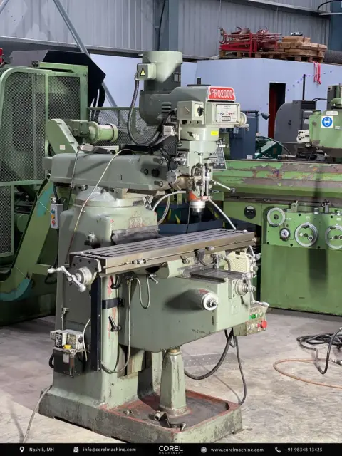 Used XYZ PRO 2000 M1TR TURRET DRO MILLING MACHINE — photo 1