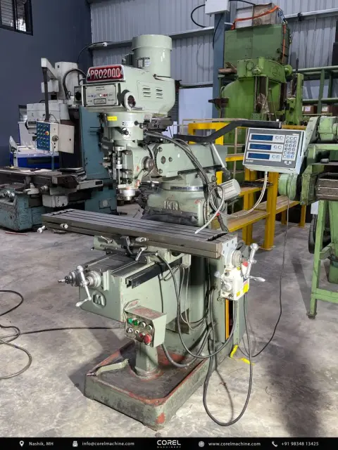 Used XYZ PRO 2000 M1TR TURRET DRO MILLING MACHINE — photo 5