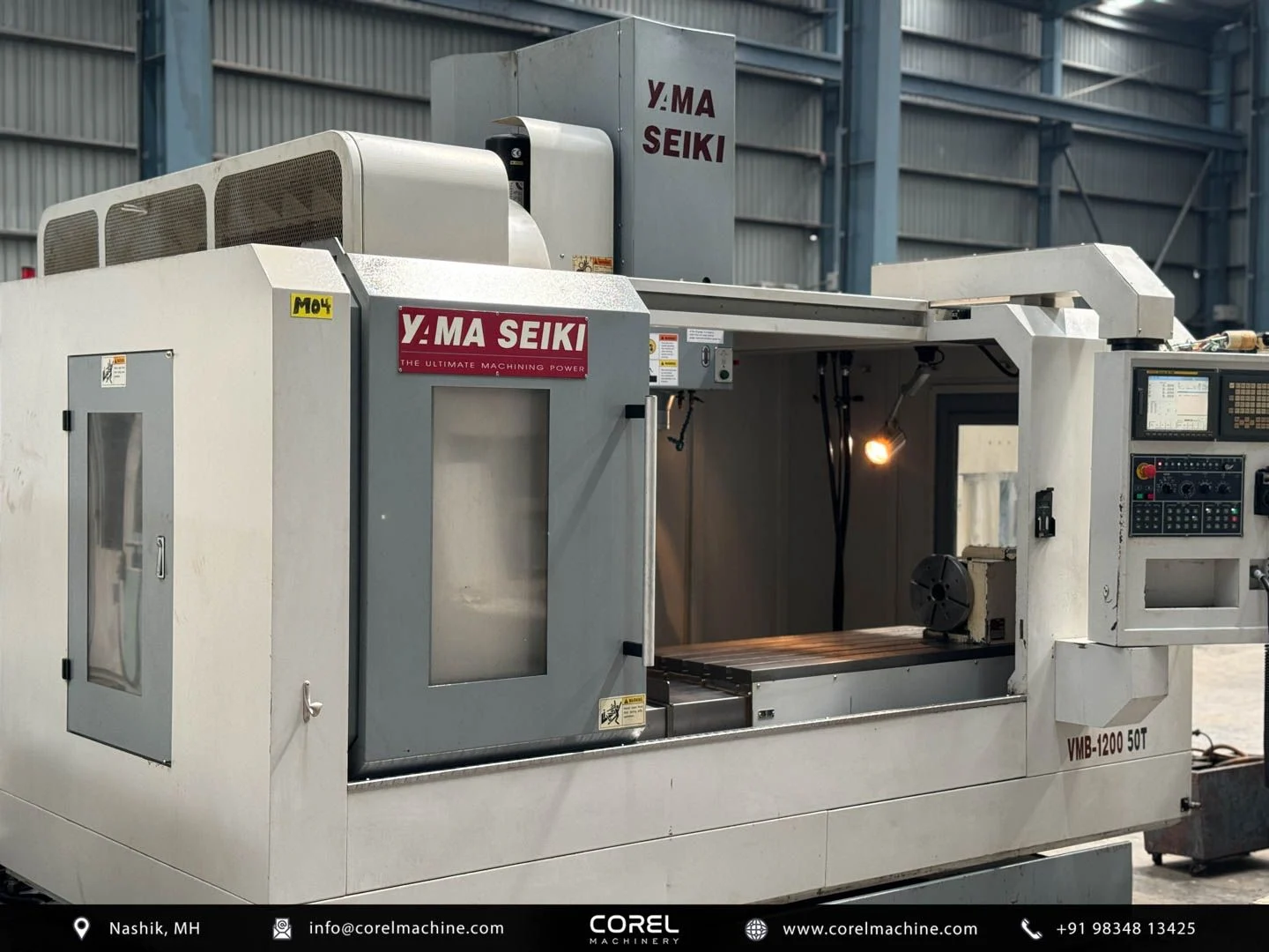 YAMA SEIKI VMB-1200 VMC (4 Axis)