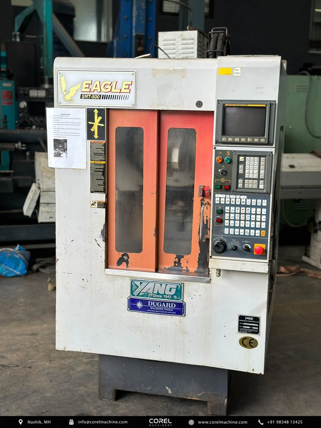 YANG SMT 500 DRILL TAP CENTER (2 OFF)