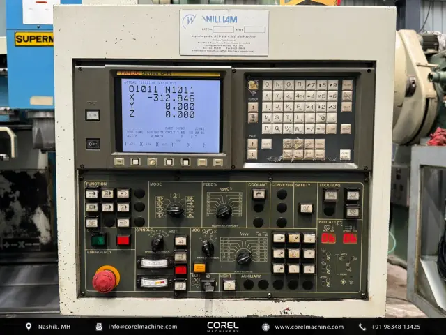 Used YCM SUPERMAX V65A VMC — photo 2